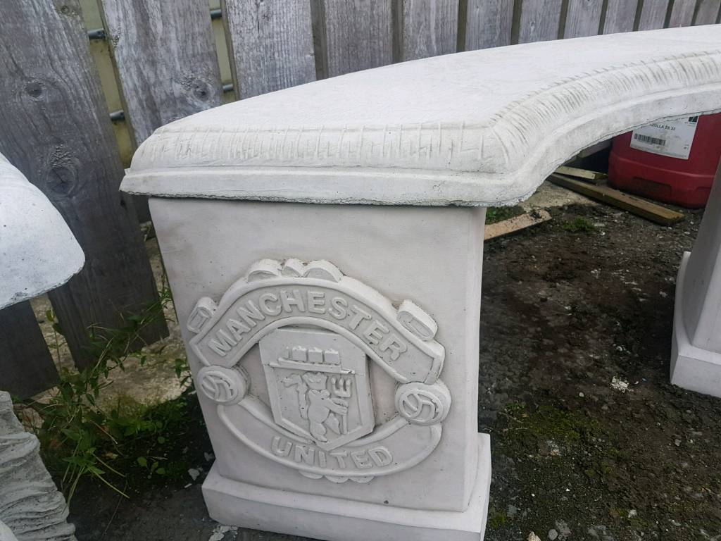 Concrete Football Bench Seats Garden | in Saintfield 